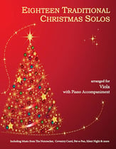 18 Traditional Christmas Solos Viola and Piano cover